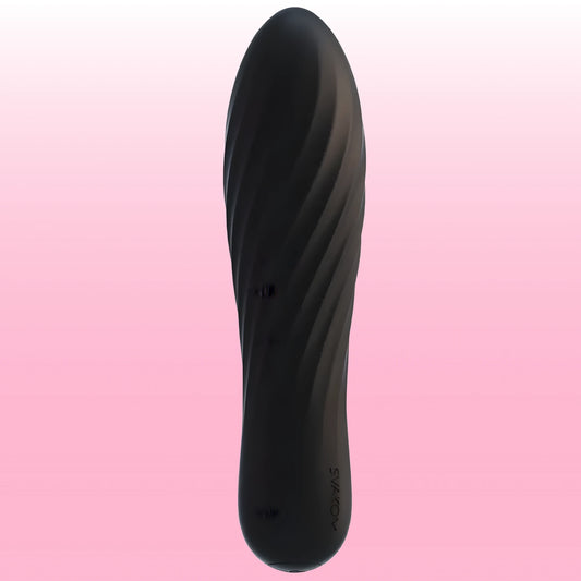 Svakom Tulip 10 Modlu Güçlü Mini Vibratör-Black