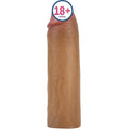 Lovetoy Nature Extender Et Dokulu Brown Penis Kılıfı
