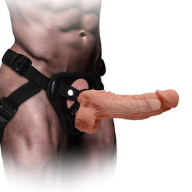 Erox Mars Dildo 18.5 cm İçi Boş Belden Bağlamalı Penis