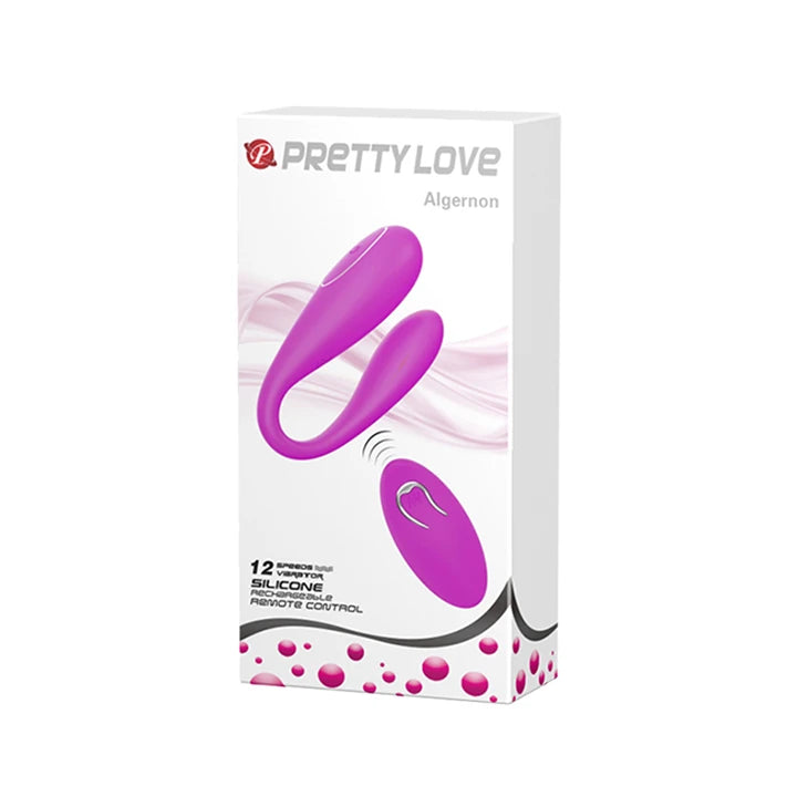 Pretty Love Algernon 12 Modlu Partner Vibratör-Purple
