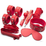 Erox Fetish Fantasy Series 7 Pcs. Fetiş Pozisyon Seti - Kırmızı