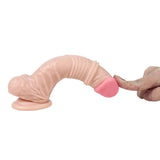 Dildo Series 19 Cm Halka Detaylı Realistik Penis