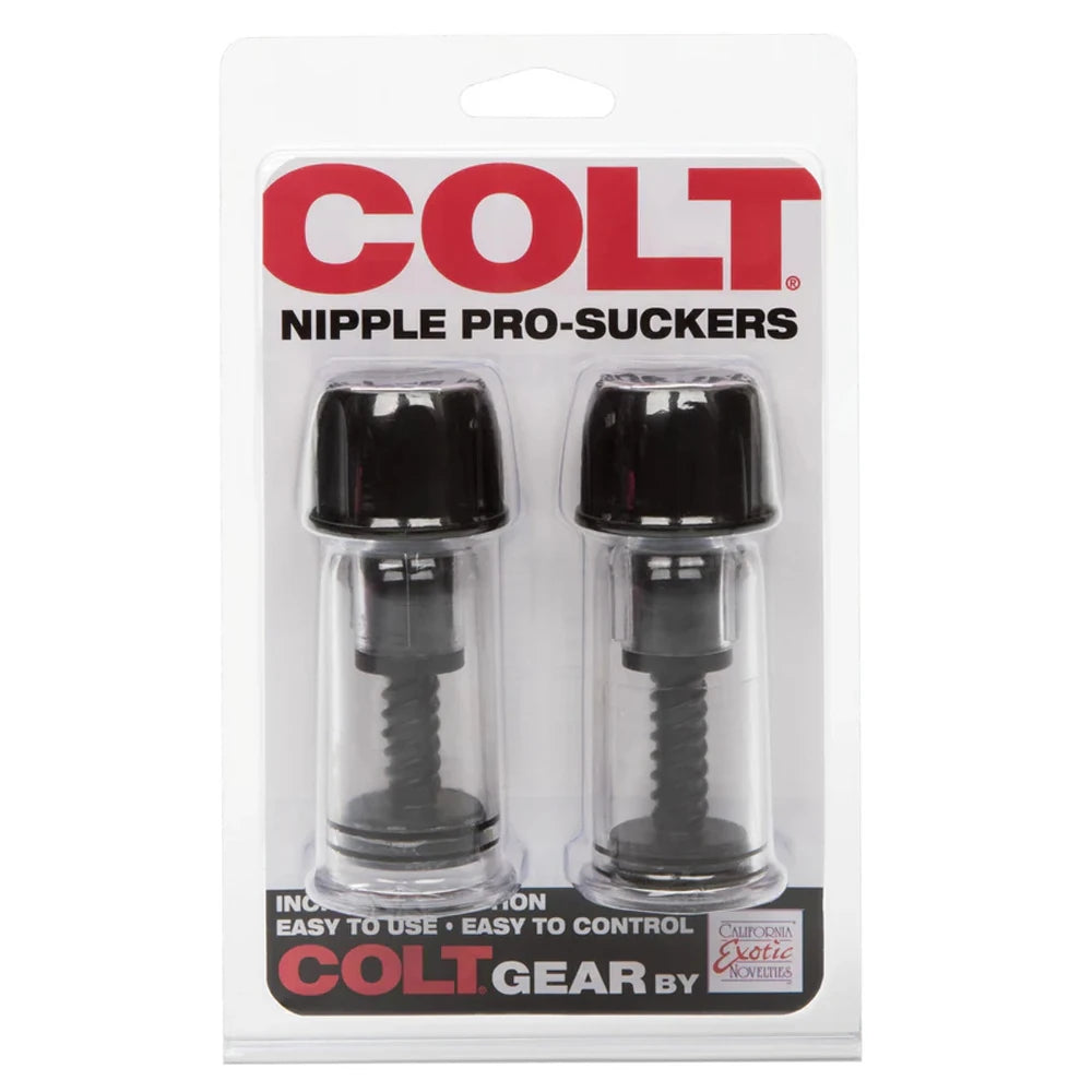 Calexotics Colt Nipple Pro-Suckers Göğüs Ucu Vakumu-Black