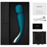 Lelo Smart Wand 2 Medium Professional Masaj Wand Vibratör-Blue