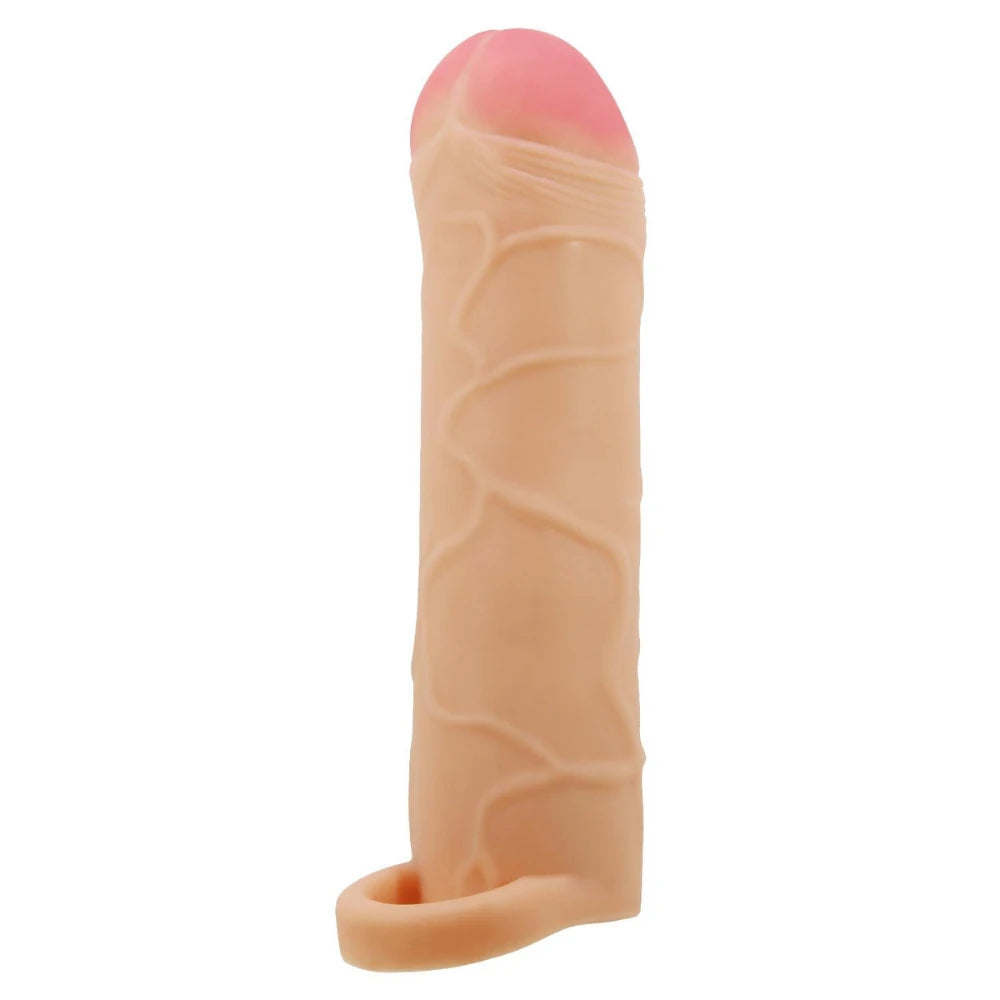 Pretty Love Bunion Penis Sleeve Testis Geçirmeli Realistik Penis Kılıfı