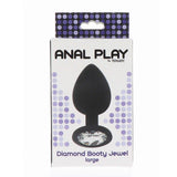 ToyJoy Anal Play Diamond Booty Jewel Silikon Anal Plug-Large