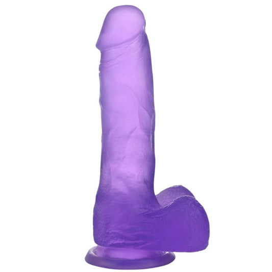 Lovetoy Jelly Studs Purple Medium 17 cm Jel Dildo LV3101