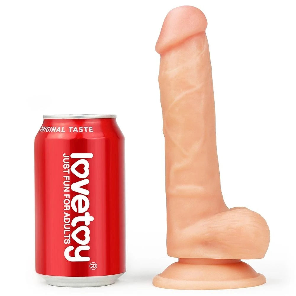 Lovetoy Easy Strapon 19 cm Flexible Kemerli Strapon Penis