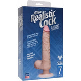 Doc Johnson The Realistic Cock Özel Ur3 Dokulu Slim 7 Titreşimli Dildo