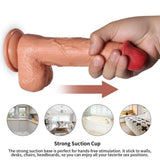 Shequ Dildo Series Sean 20 Modlu Titreşimli Realistik Penis