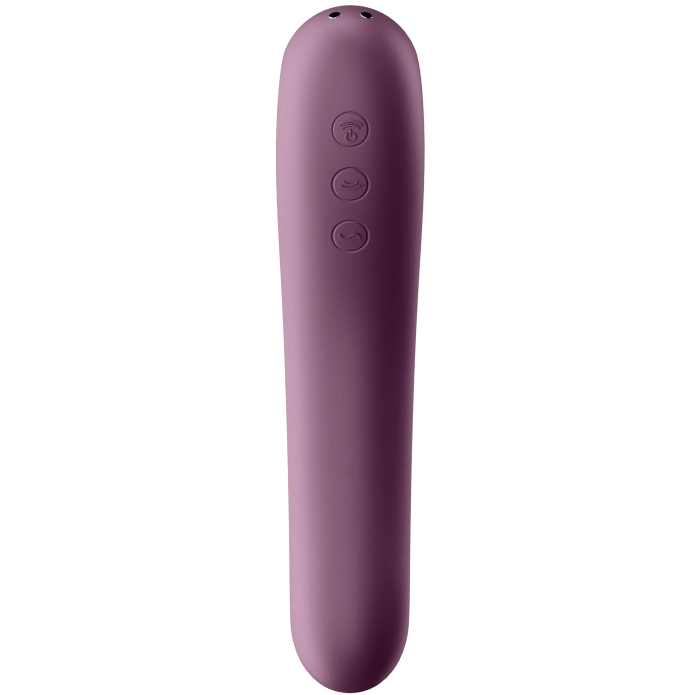 Satisfyer Dual Kiss Telefon Kontrollü Emiş Güçlü Vibratör-Bordeaux