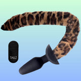 Xr Tailz Waggerz Hareketli Leopar Kuyruklu Anal Plug