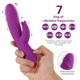 Shequ Booker 7 Mod Çift Stimülasyon Rabbit Vibratör SQ-V10115