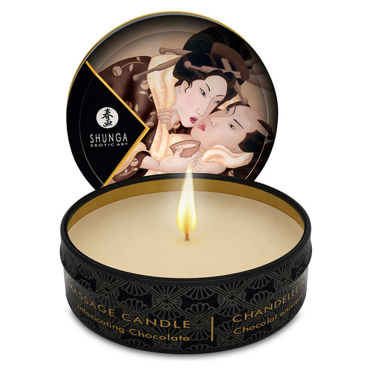 Shunga Mini Massage Candle Chocolate 30 Ml Erotik Masaj Mumu