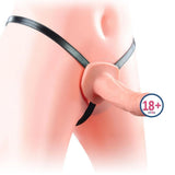 Lovetoy İçi Boş Unisex Kullanılabilen 17 Cm Belden Bağlamalı Penis