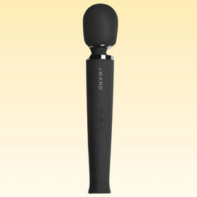 Le Wand Rechargeable Massager Masaj Wand Vibrator Black