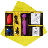 Romp Pleasure Kit Çiftlere Özel Vibratör ve Penis Halkası Set