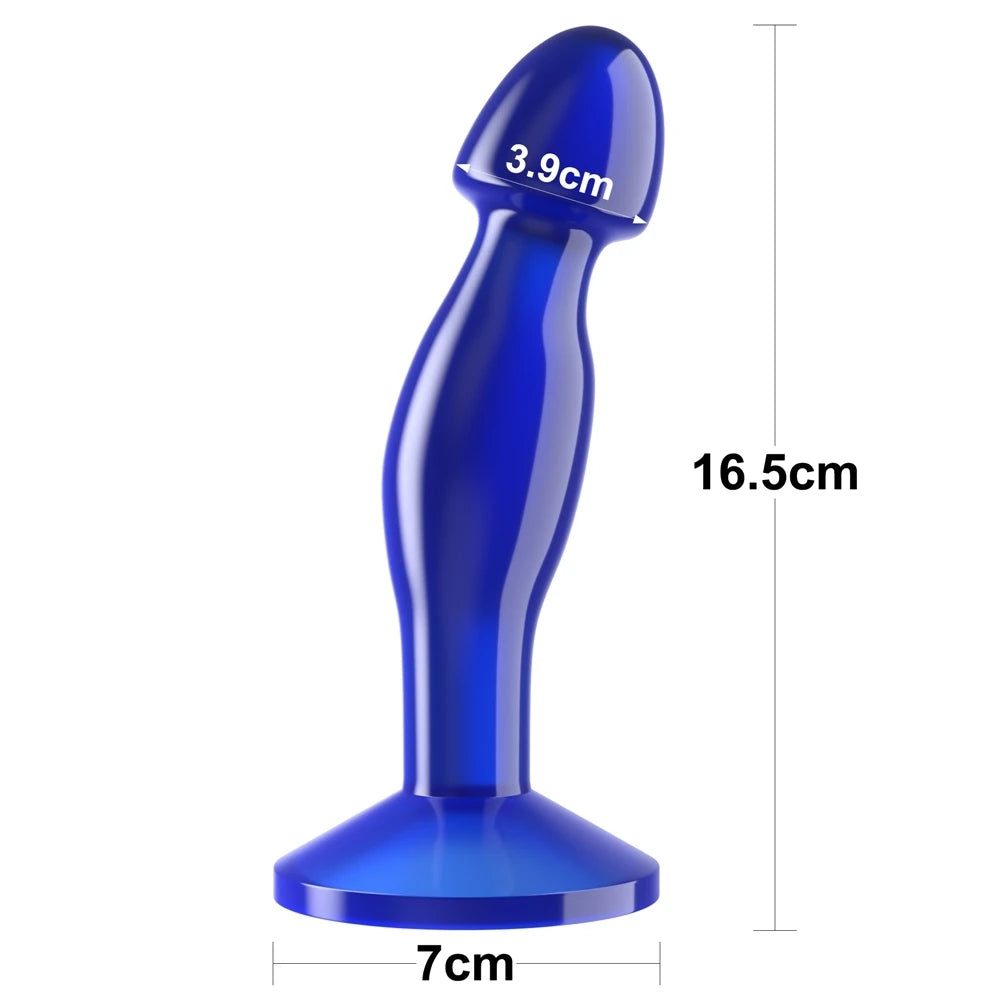 Lovetoy Flawless Clear Prostate Plug 16.5 Cm Anal Plug LV310320