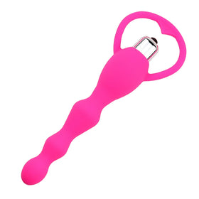 Erox Anal Fantasy Boğumlu 10 Mod Titreşimli Anal Vibratör-Pink