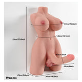 Erox Masturbation Flesh Transeksüel Vajina Mastürbatör 9 Kg.