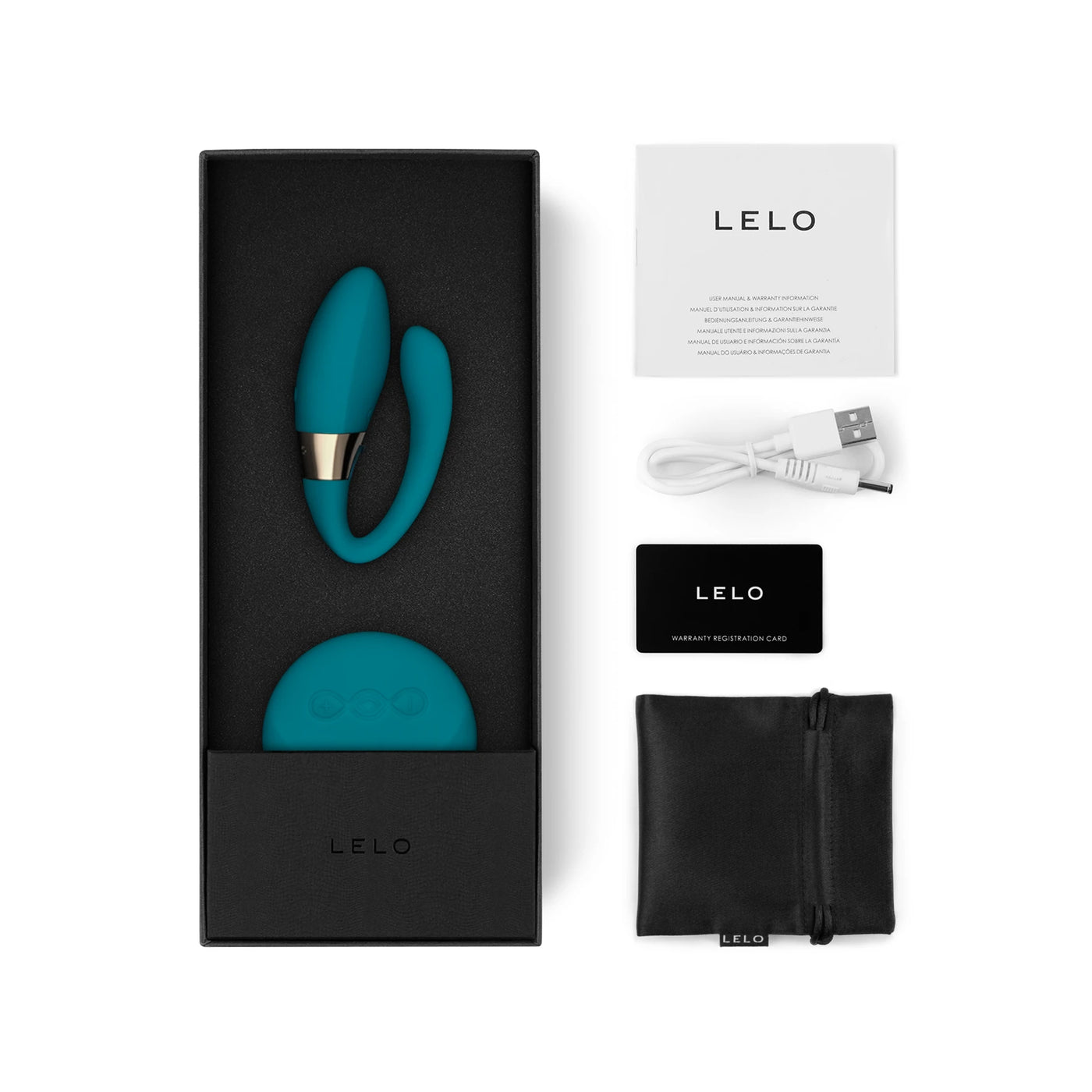 Lelo Tiani™ Duo Çiftlere Özel Uzaktan Kumandalı Partner Vibratör