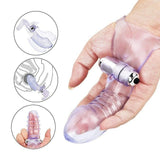 Erox Finger Vibe G-Stimulant 10 Mod Parmak Vibratör-Purple