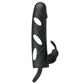 Pretty Love Penis Sleeve 2 İn 1 Titreşimli Penis Kılıfı BI-026216A