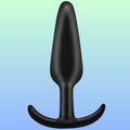 Erox Anal Fantasy Silicone Jelly Butt Plug Anal Alıştırıcı-Black