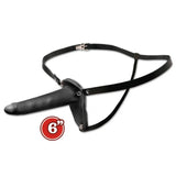 Fetish Fantasy Serisi Beginners Penetrix Strap-On Black 15 Cm Kemerli Penis