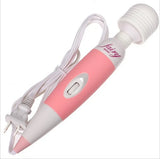 Erox Fairy Wand Güçlü Titreşimli Elektrikli Masaj Aleti-White
