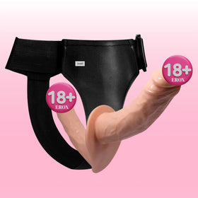 Erox Dildo Series Strap-On Bi Seksüel Çift Taraflı Dildo