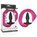 Lovetoy Tailer Red Kuyruklu Silikon Anal Plug