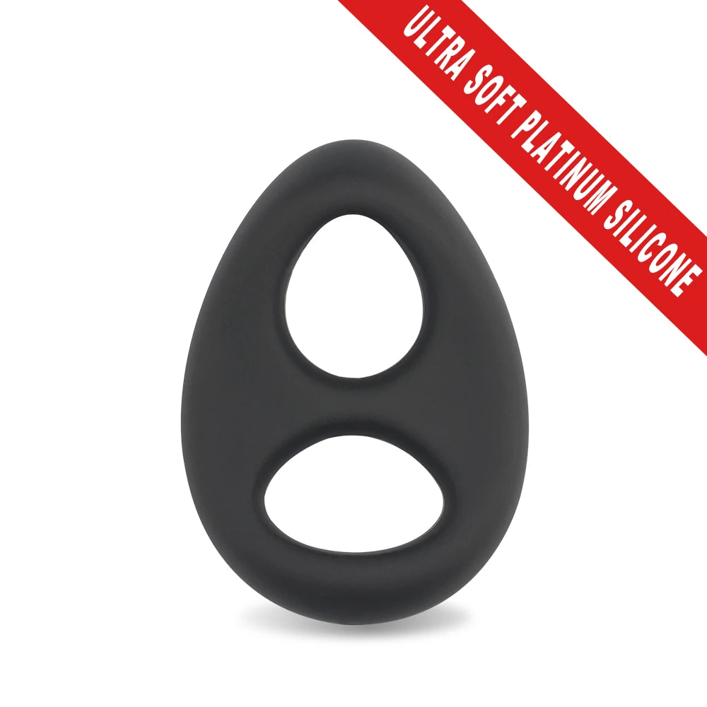 Lovetoy Ultra Soft Platinum Silicone Destekli Penis Halkası LV1456