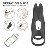 Erox The Cock Ring Alex Telefon Kontrollü ve G Spot Uyarıcı Penis Halkası