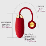 Svakom Ella Neo Telefon Kontrollü Mini Vibratör-Red