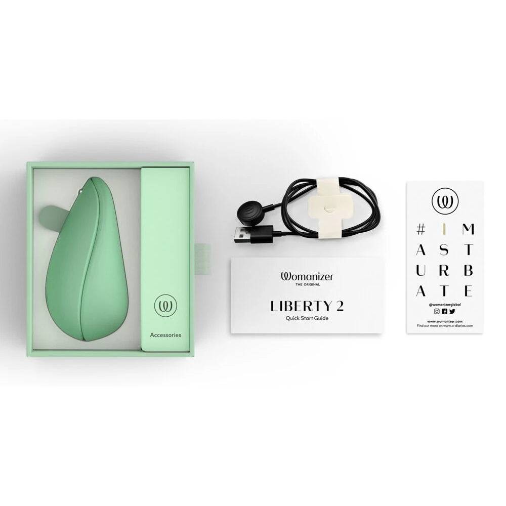 Womanizer Liberty 2 Klitoral Emiş Güçlü Vibratör-Aqua