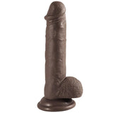 Shequ Dildo Series Addison Natural Dokdu 17 Cm Realistik Zenci Penis