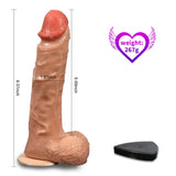 Shequ Bronte Rotating Dildo 20.5 Cm Dönebilen Realistik Penis
