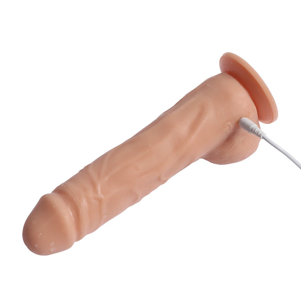 Shequ Big Detective 19 Cm Kemerli Dönebilen Realistik Penis