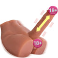 Shequ Peel Hareketli Realistik Erkek Yarım Vücut Masturbator SQ-MAR30022V