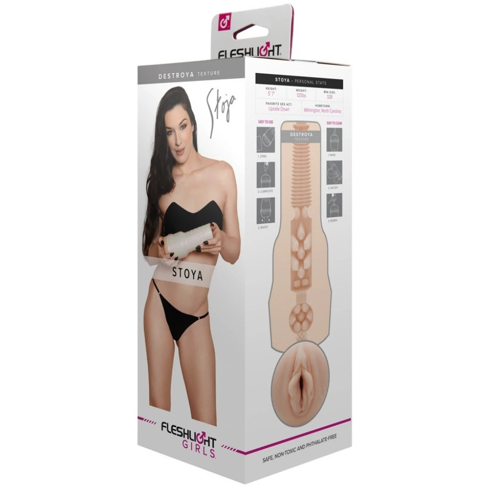 Original Fleshlight Girls Stoya Destroya Vajina Mastürbatör