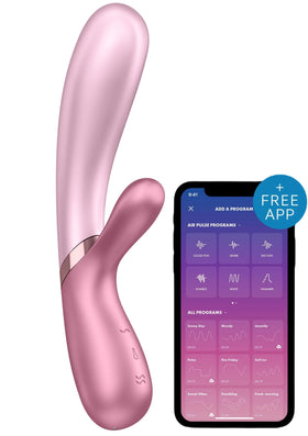 Satisfyer Hot Lover Isıtmalı Telefon Kontrollü Rabbit Vibratör