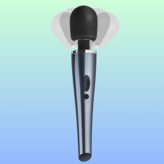 Teazers Flexible Head Lightning Wand Vibratör-Black