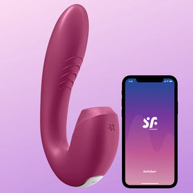 Satisfyer Sunray Insertable Double Air Pulse Telefon Kontrollü Vibratör