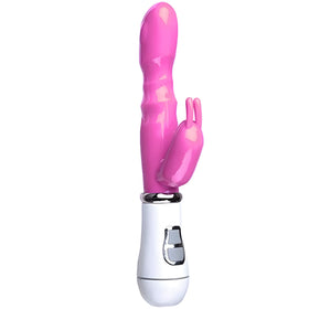 Erox Bunny Vibe Klitoral Rabbit G-Spot Vibratör-Pink