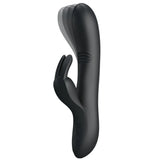Pretty Love Dylan Parmak Hareket Fonksiyonlu Rabbit Vibratör-Black