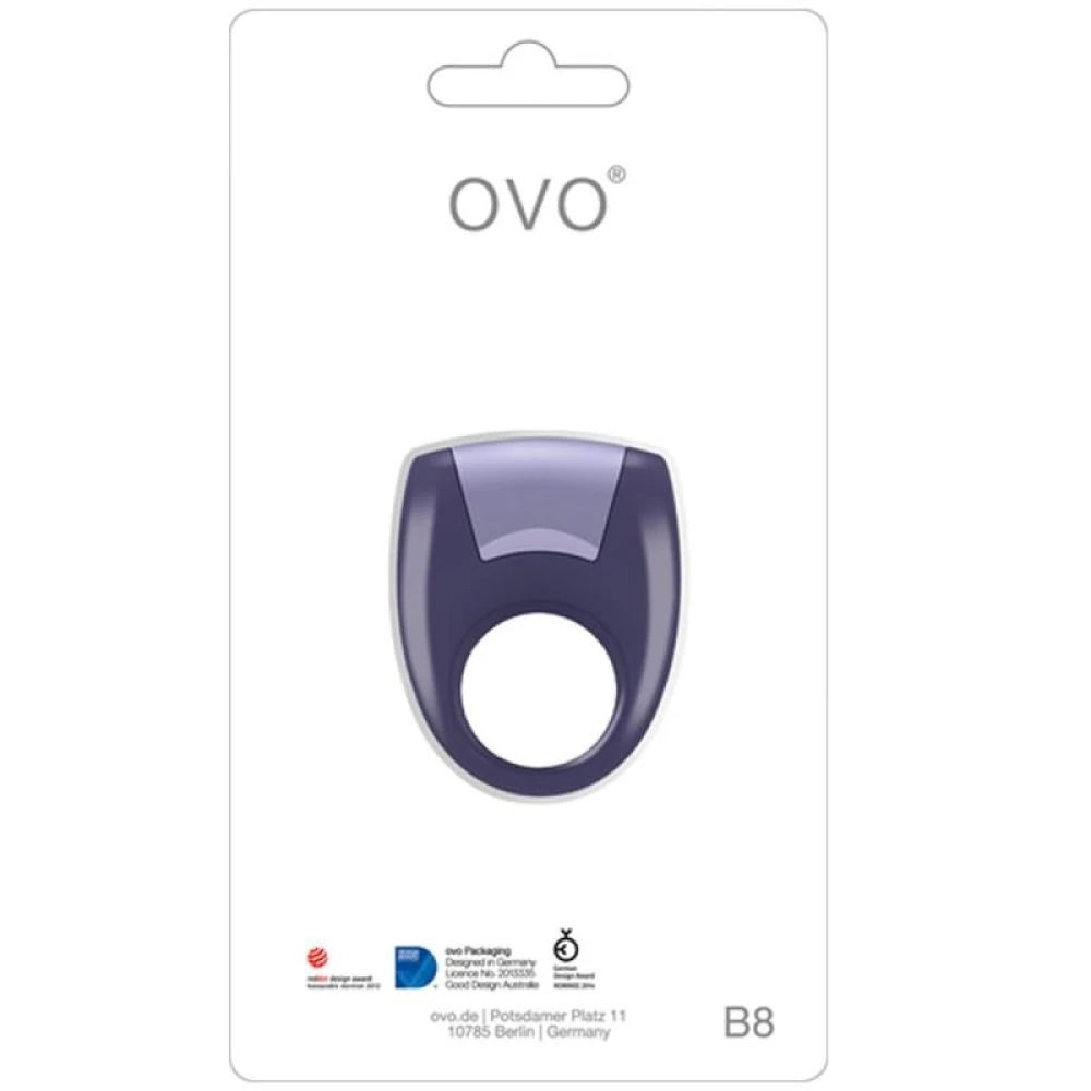 Ovo B8 Vibrating Ring Titreşimli Penis Halkası