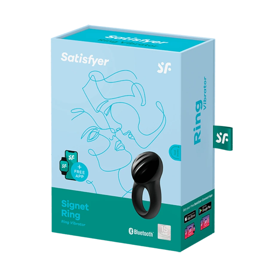 Satisfyer Signet Ring Telefon Kontrollü Penis Halkası