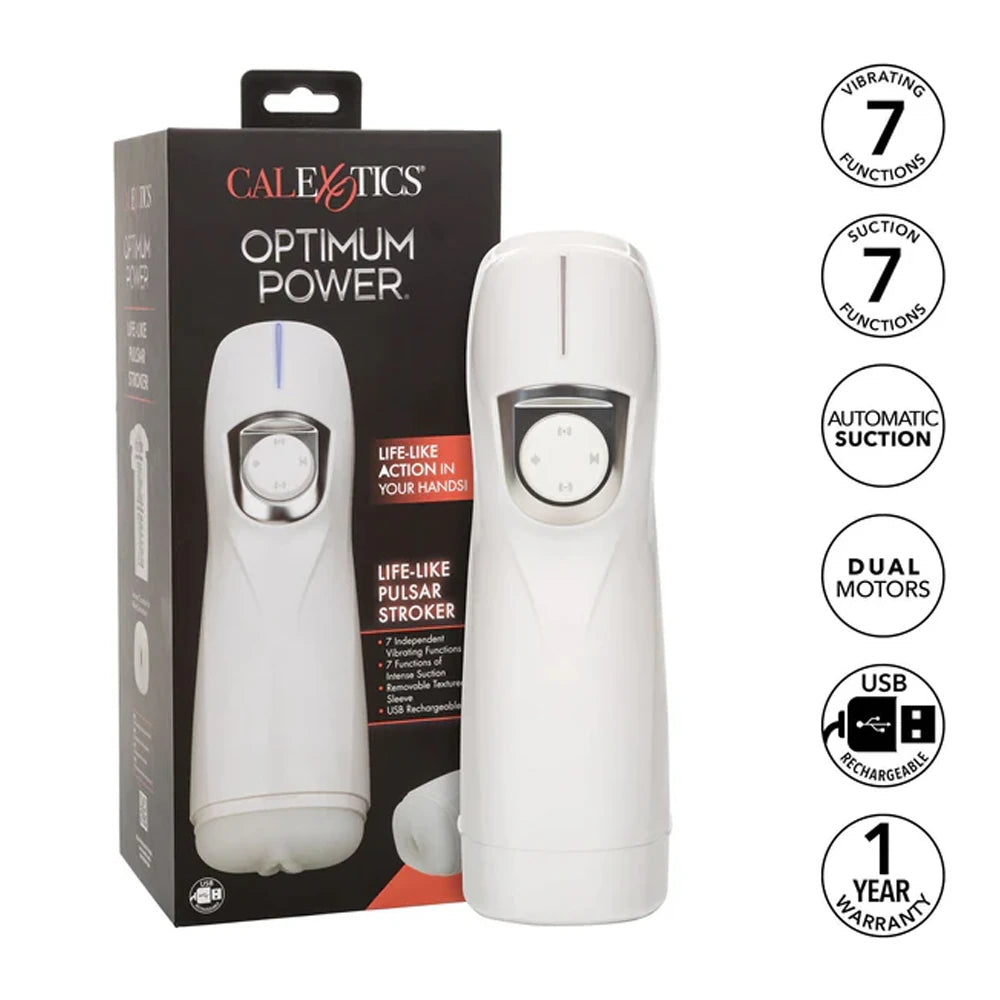 Calexotics Lifelike Pulsar Stroker Emiş Güçlü Mastürbatör