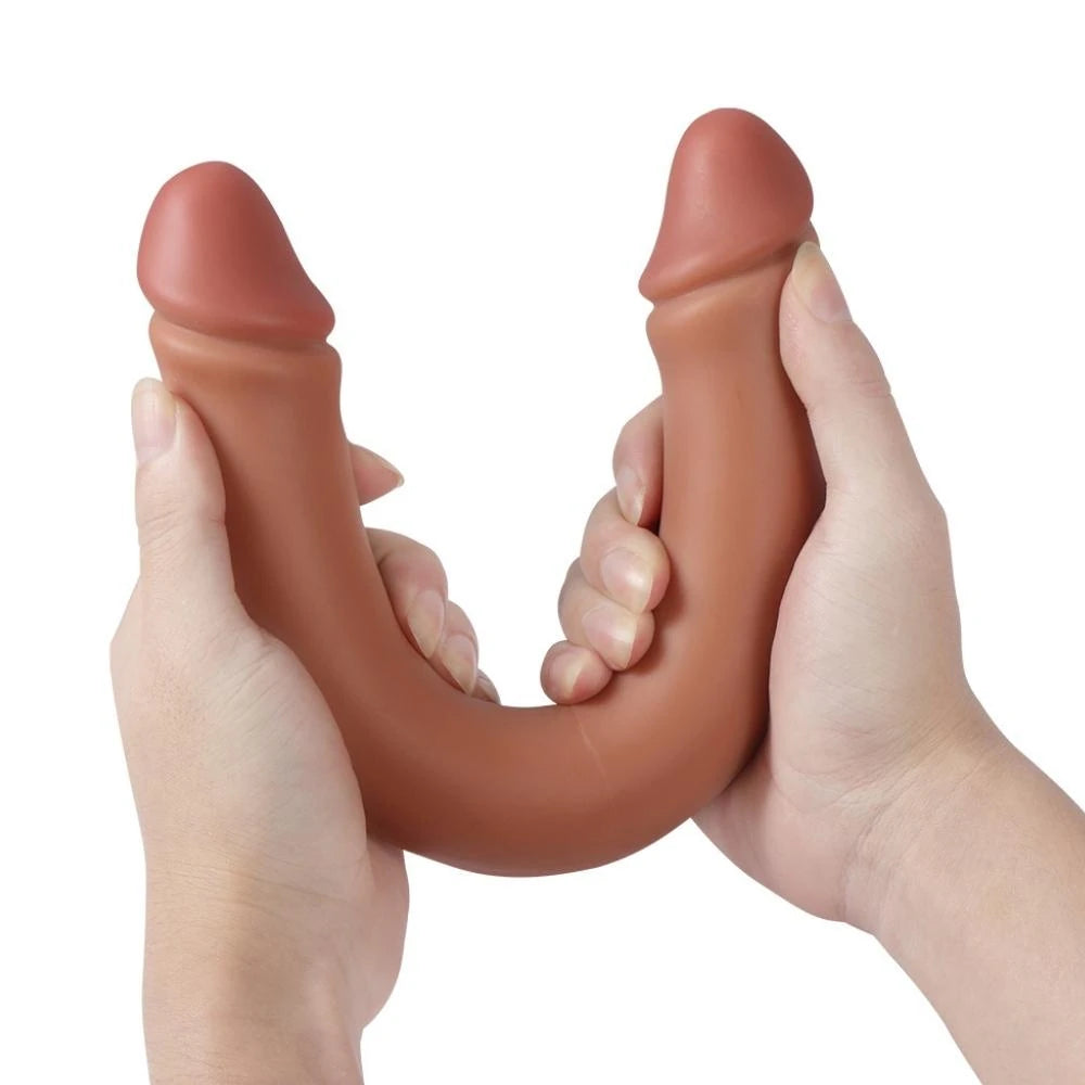 Xise Dildo Series Hobare 34 Cm Çift Taraflı Realistik Penis